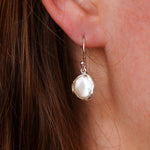 Pearl earrings