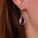 Amethyst earrings