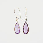 Brazil Amethyst short earrings