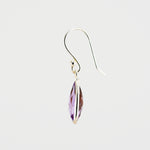 Brazil Amethyst short earrings