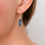 Kyanite short earrings