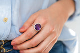 Harmonia amethyst ring