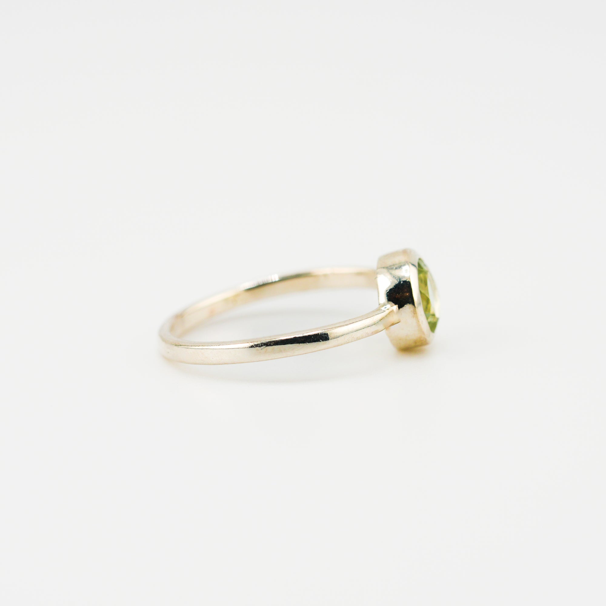 Jaipur green amethyst ring