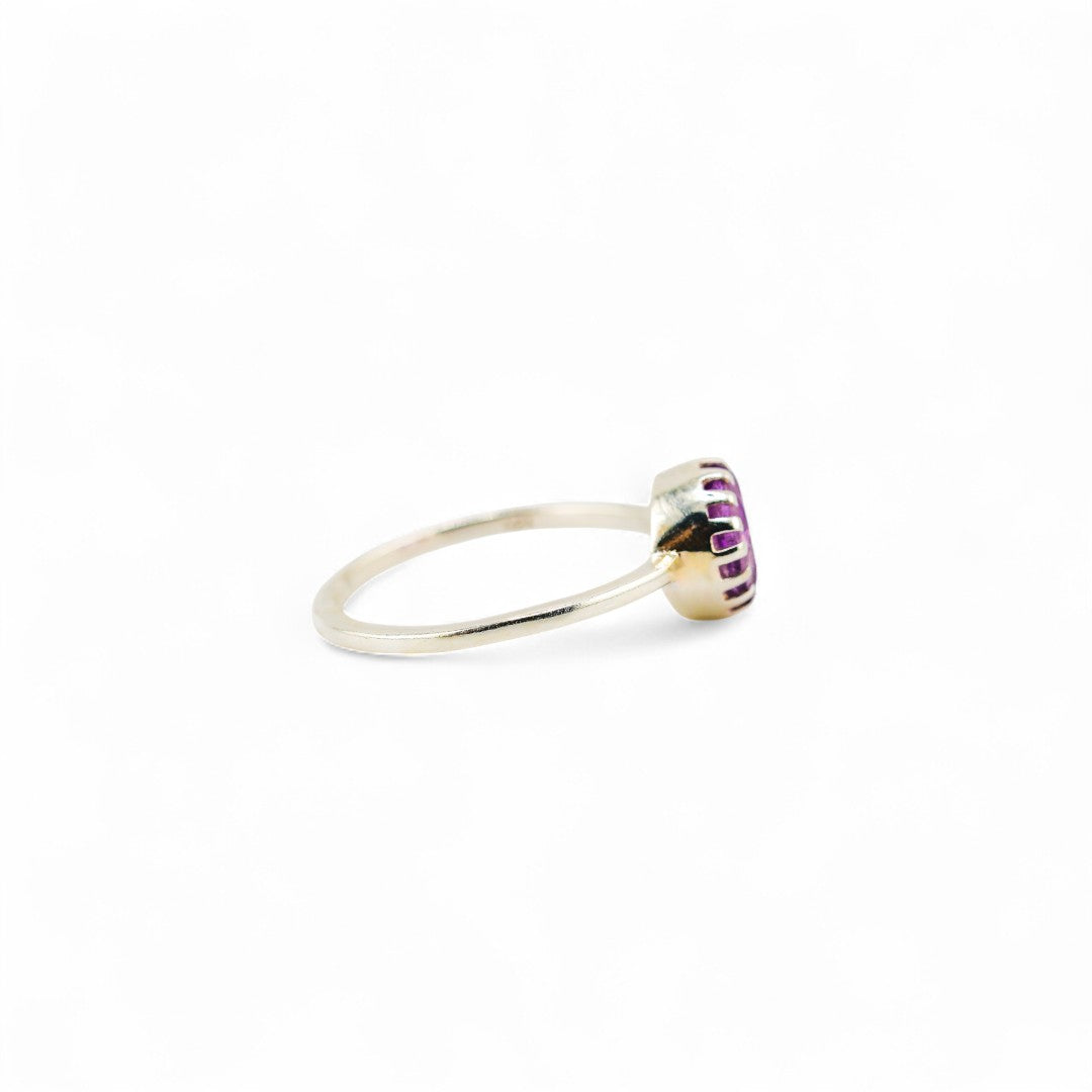 Saulora amethyst ring