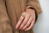 Chrysoprase ring