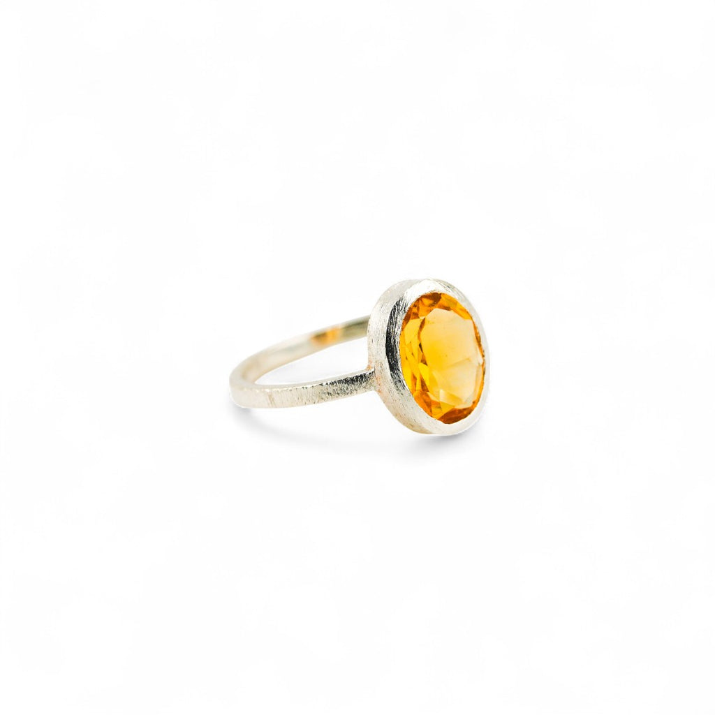 Eternal citrine ring