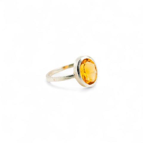 Eternal citrine ring