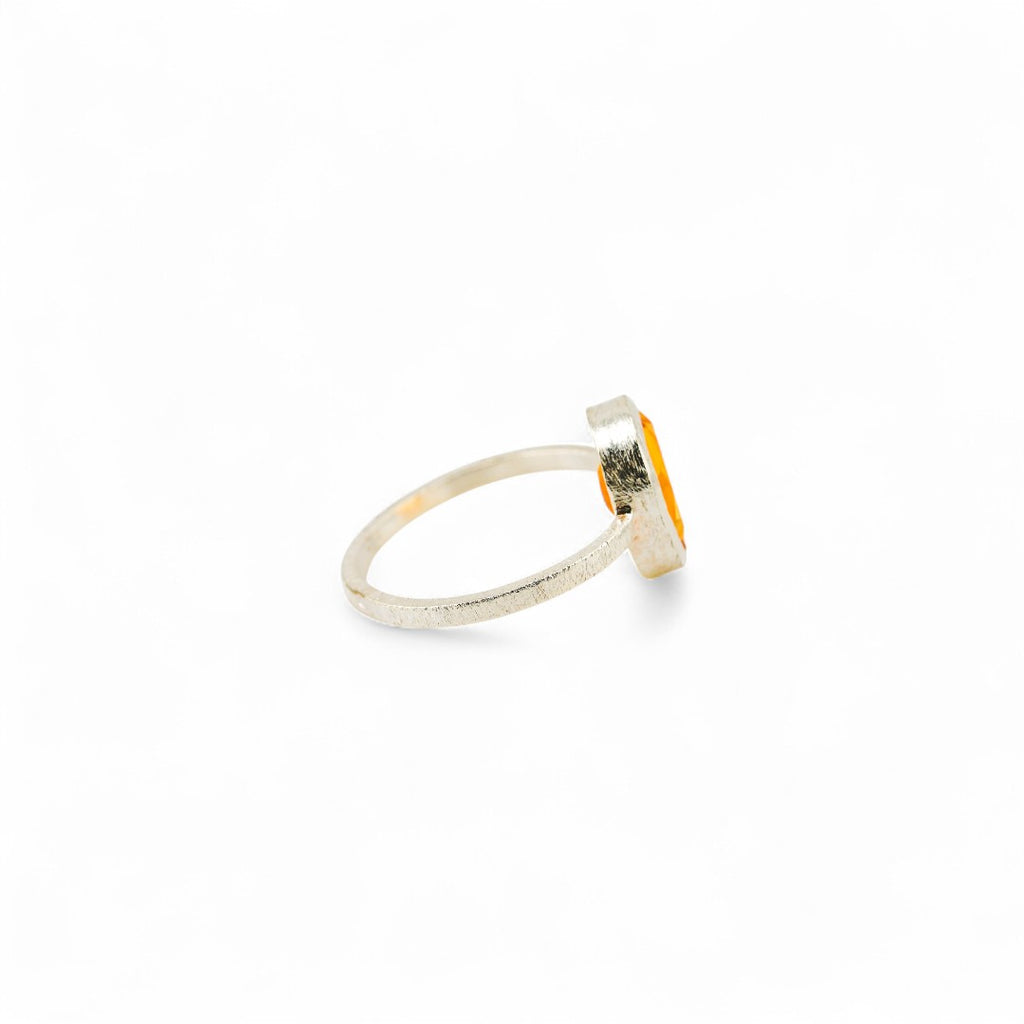 Eternal citrine ring