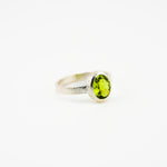 Eternal peridot ring