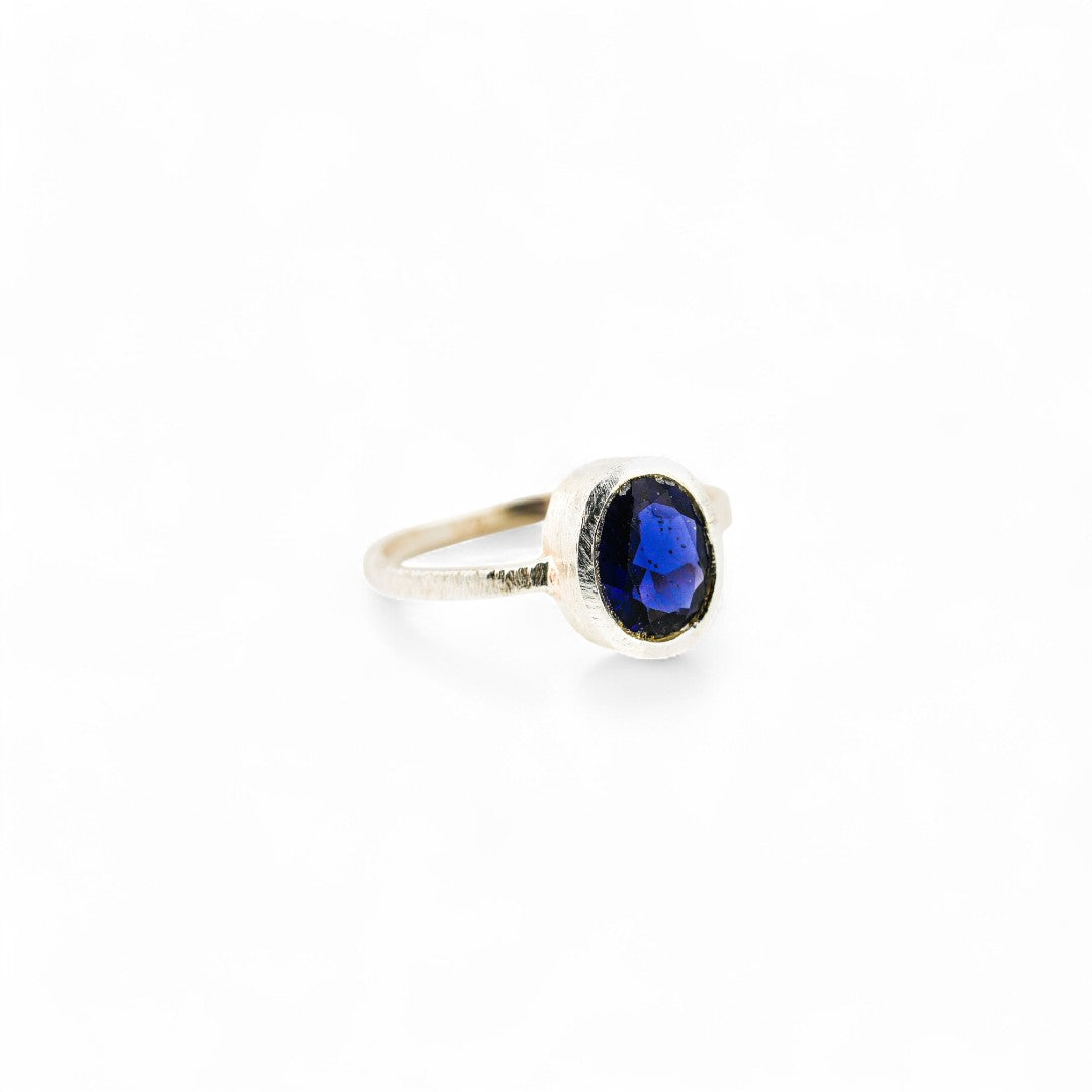 Eternal iolite ring
