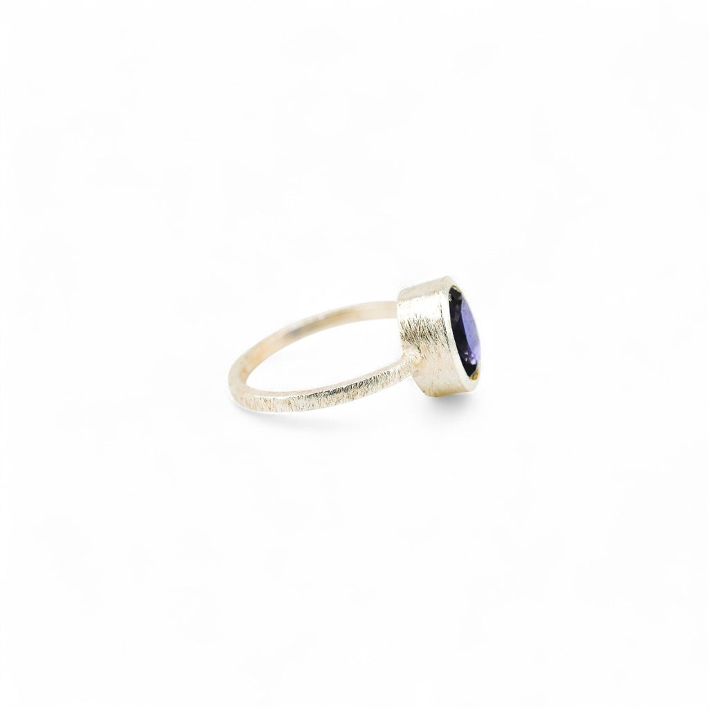 Eternal iolite ring