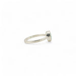 Oval emerald ring matt