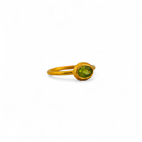 Peridot ring