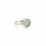 Celestial aquamarine ring