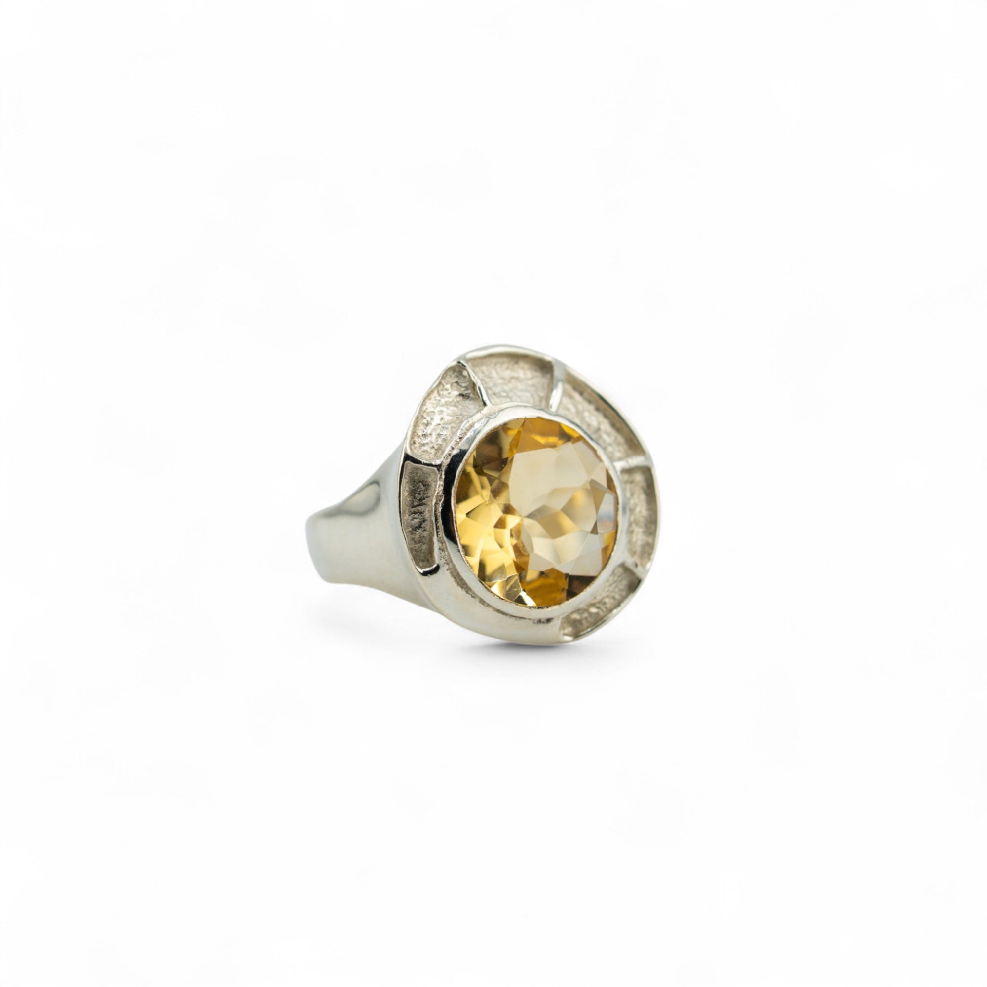 Mystic citrine ring