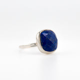 Lapis Lazuli sugarloaf ring