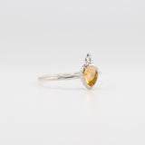 Citrine ananas ring