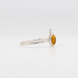 Citrine ananas ring