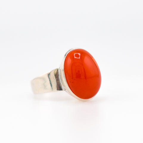 Nordic carnelian ring