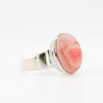 Nordic rhodochrosite ring