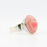 Nordic rhodochrosite ring