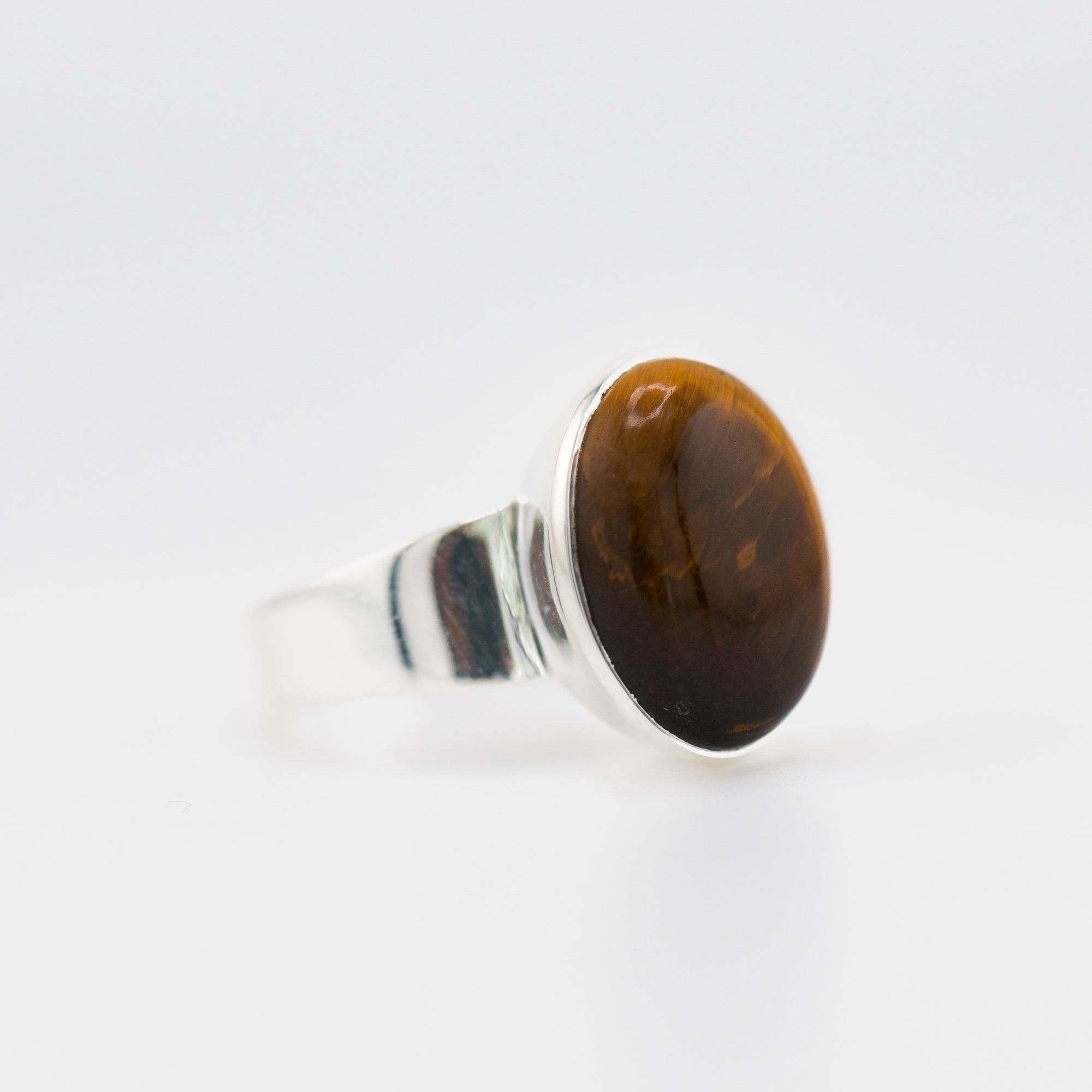 Nordic tiger's eye ring