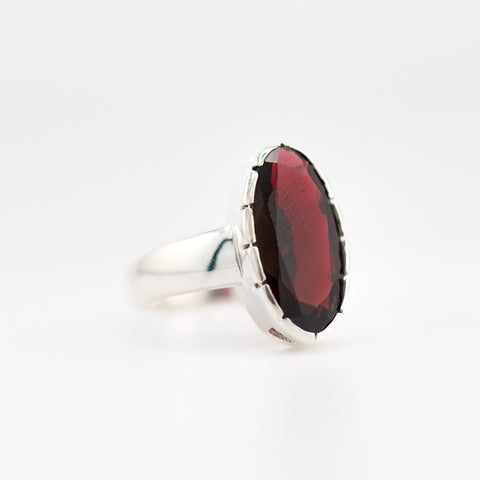 Garnet Selene ring