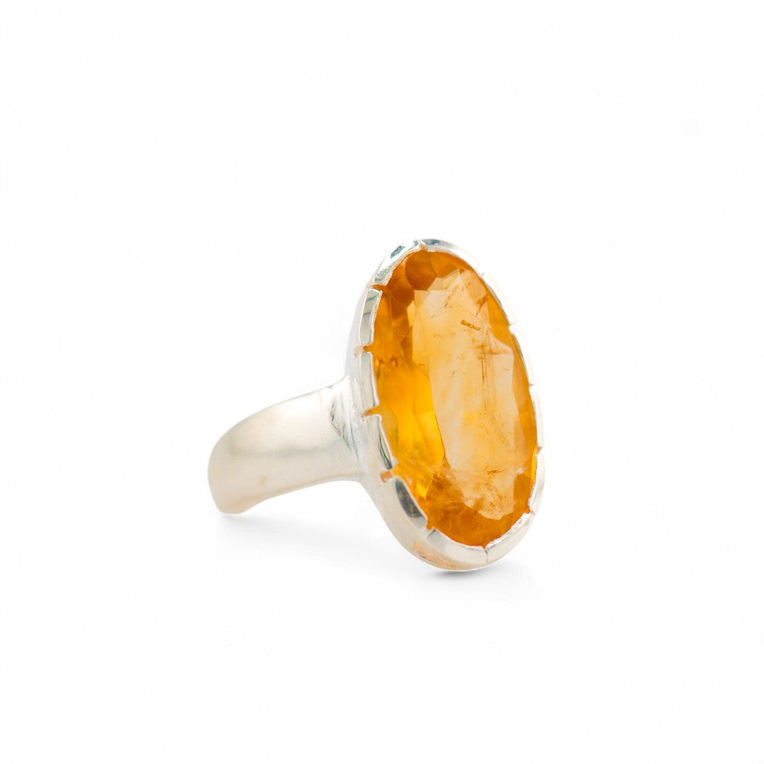 Selene citrine ring