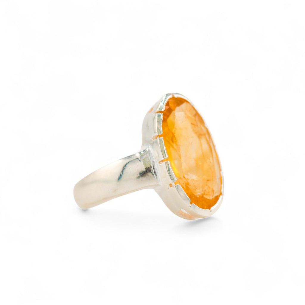 Selene citrine ring