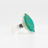 Marquise american turquoise ring