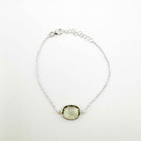 Green amethyst bracelet