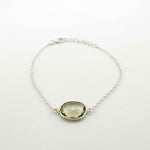 Green amethyst bracelet