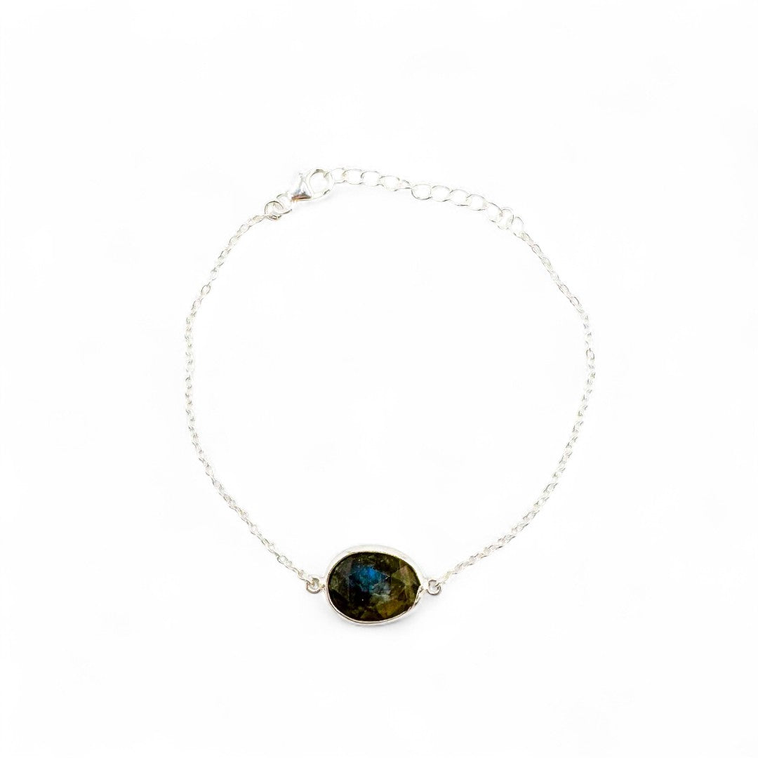 Labradorite bracelet