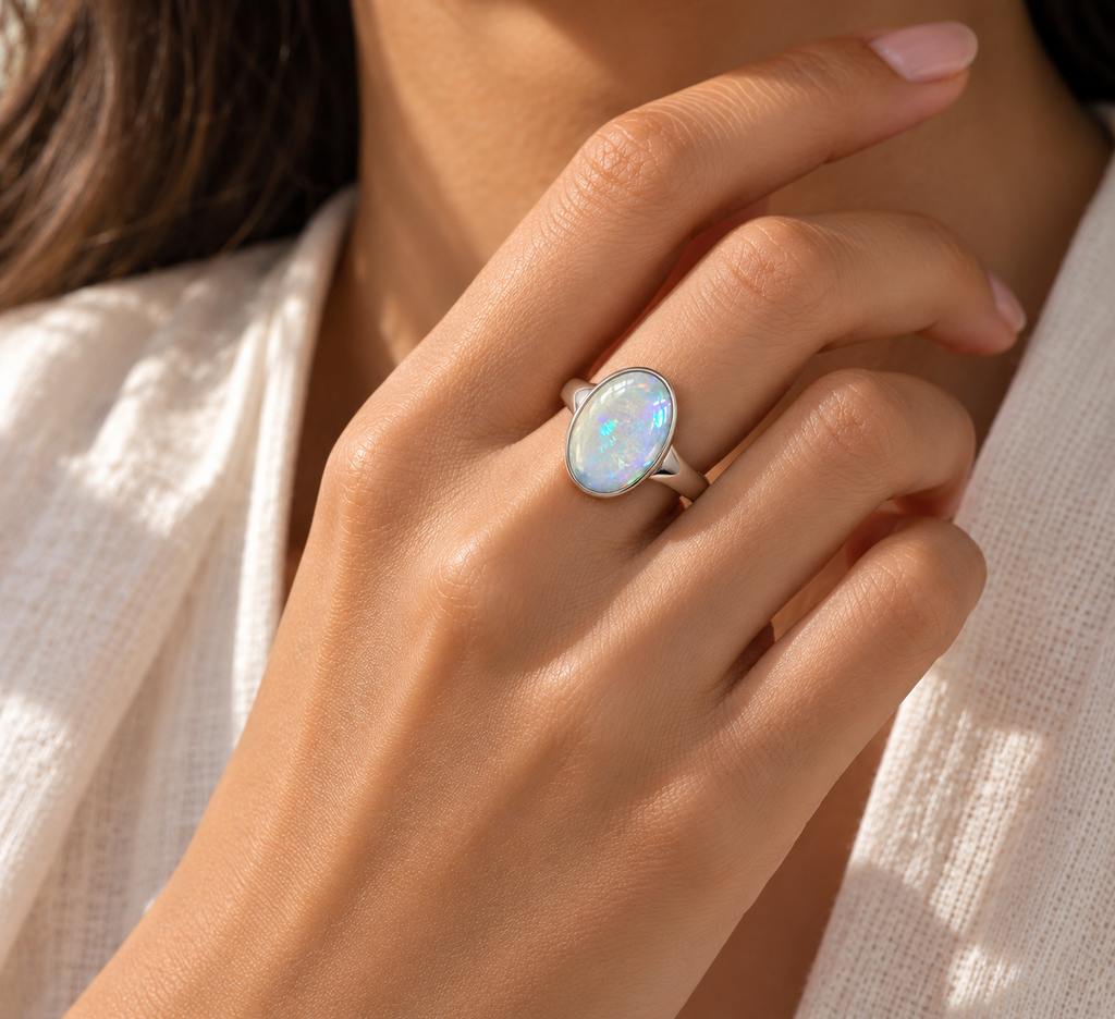 Opal Freyja ring