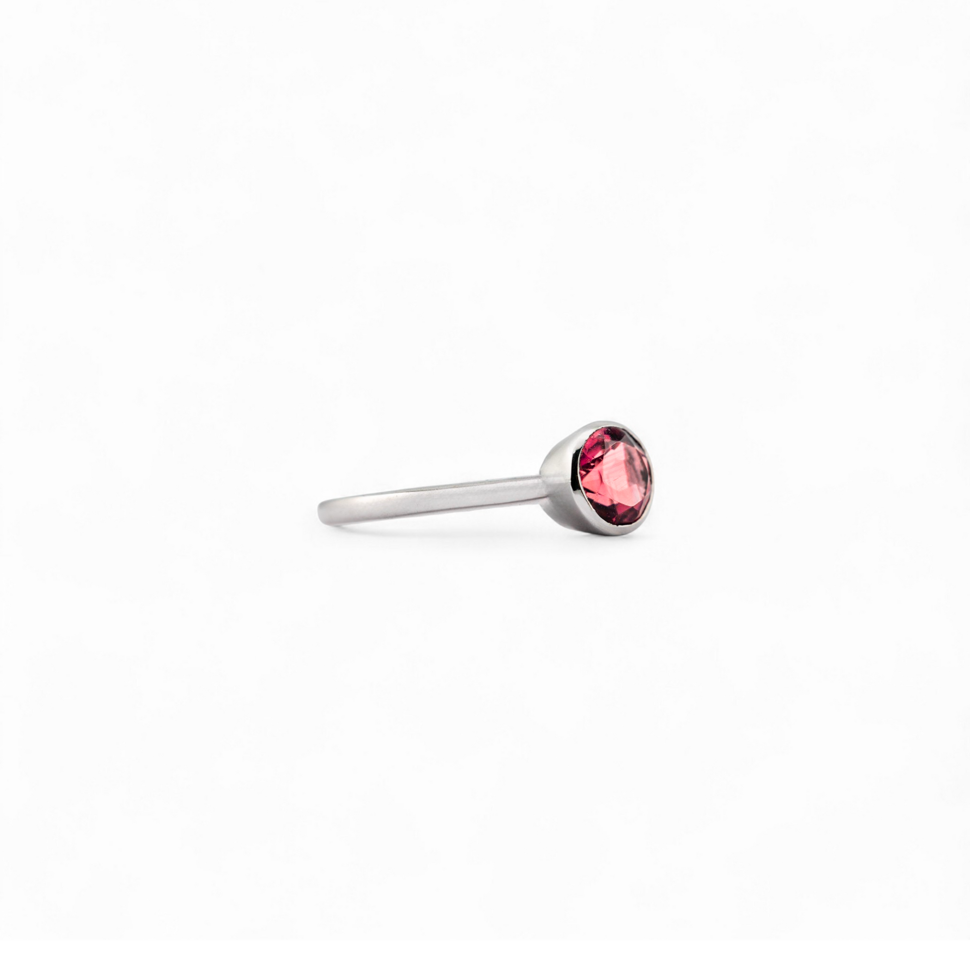Jaipur pink tourmaline ring