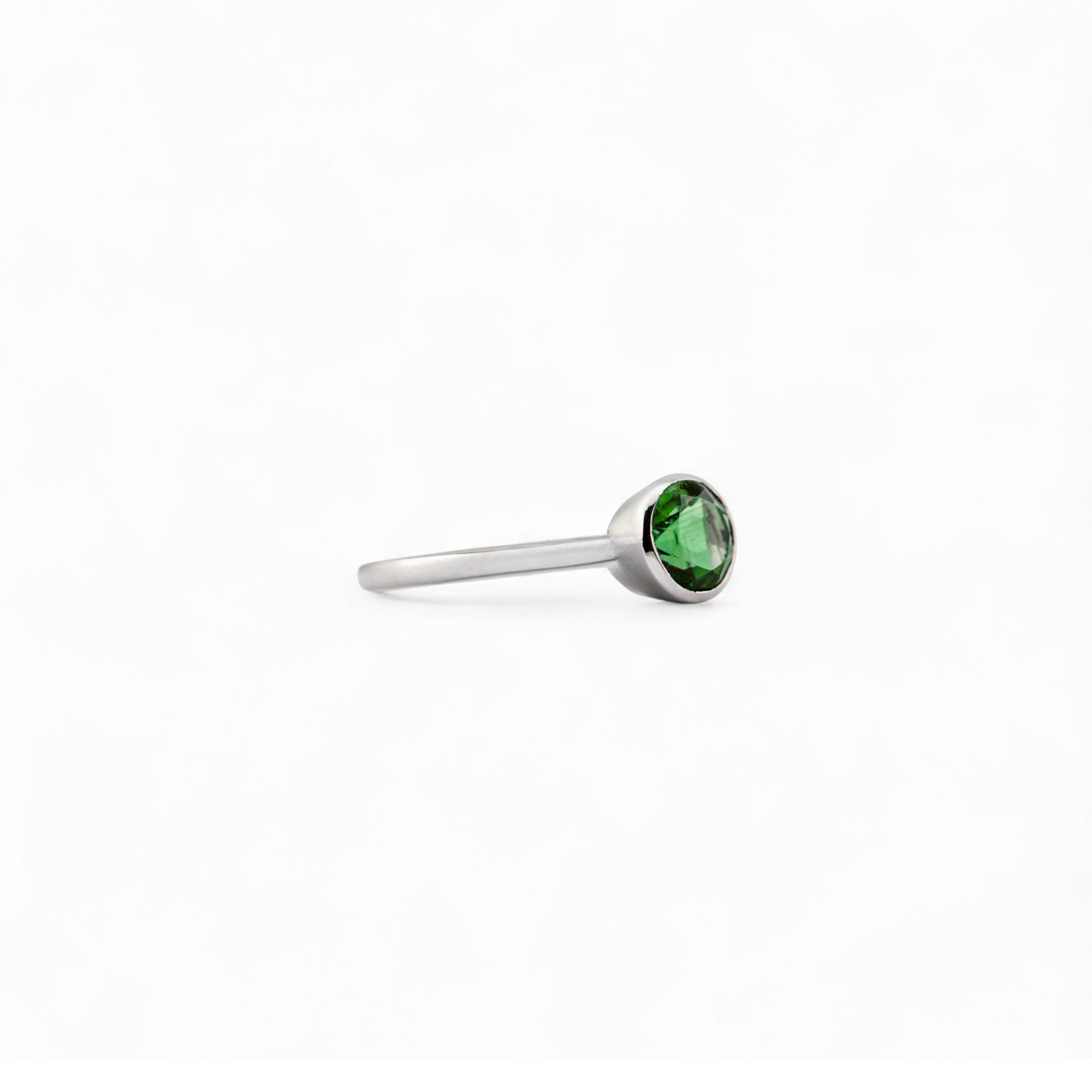 Jaipur mint green tourmaline ring