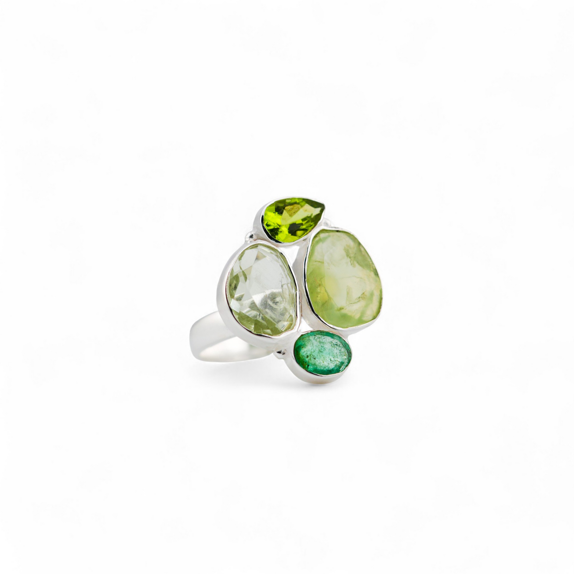 Victoria mini green ring