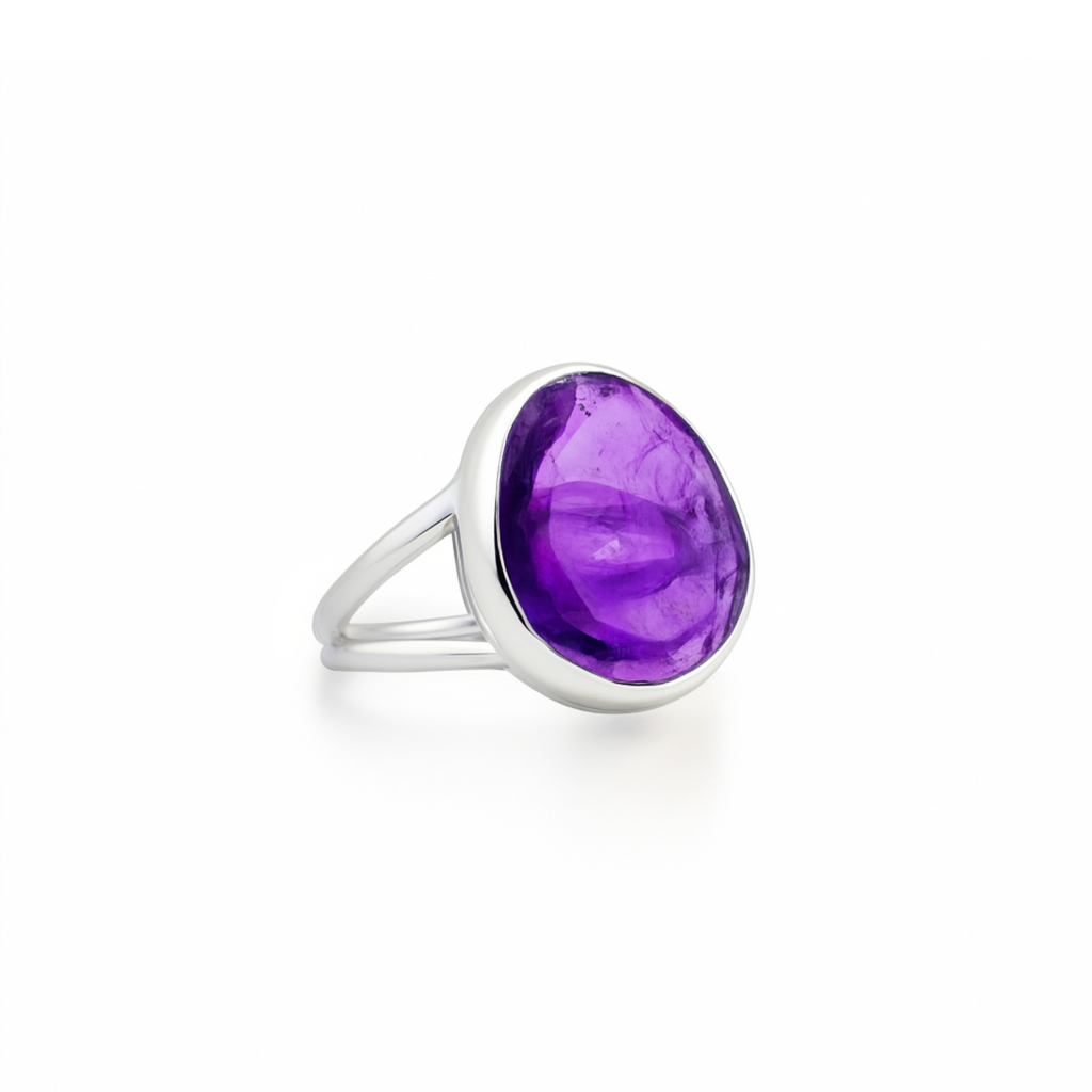 Harmonia amethyst ring