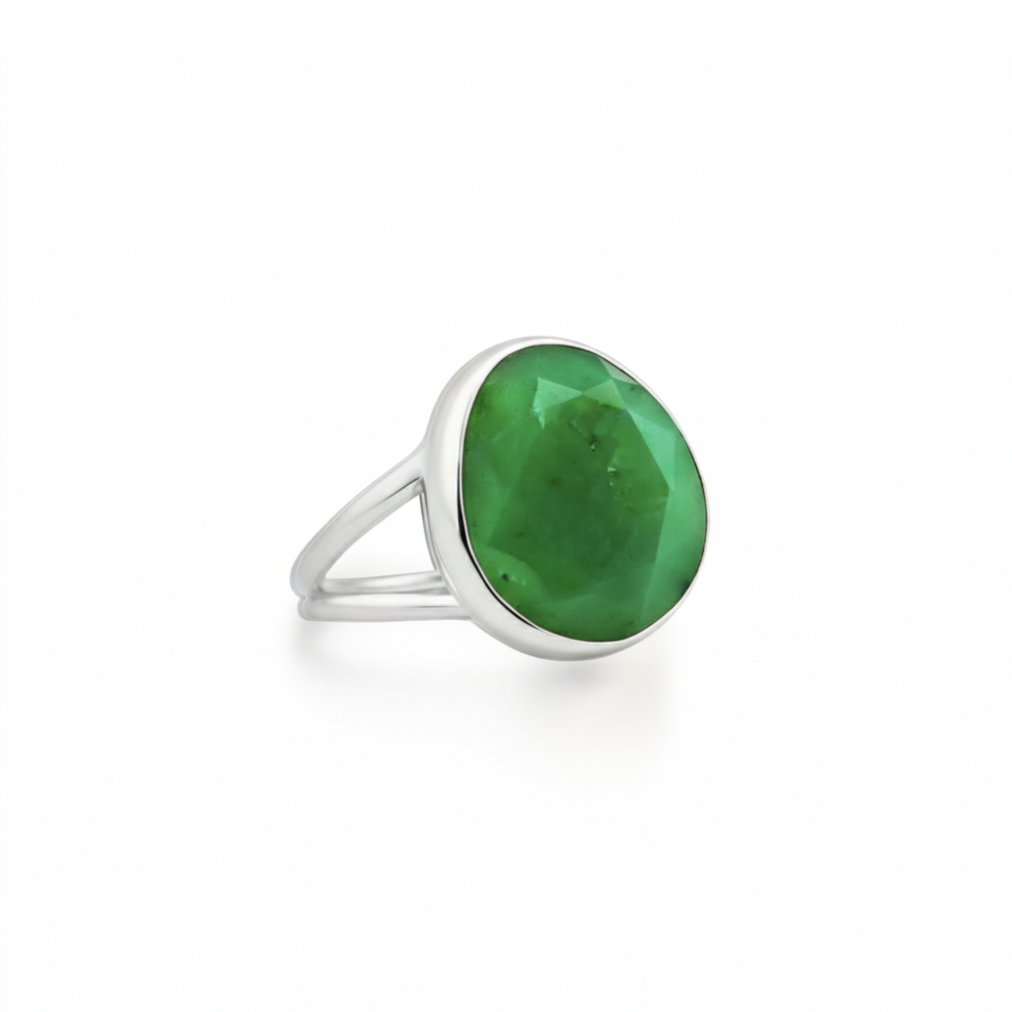 Harmonia chrysoprase ring