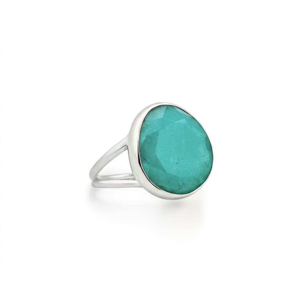 Harmonia amazonite ring