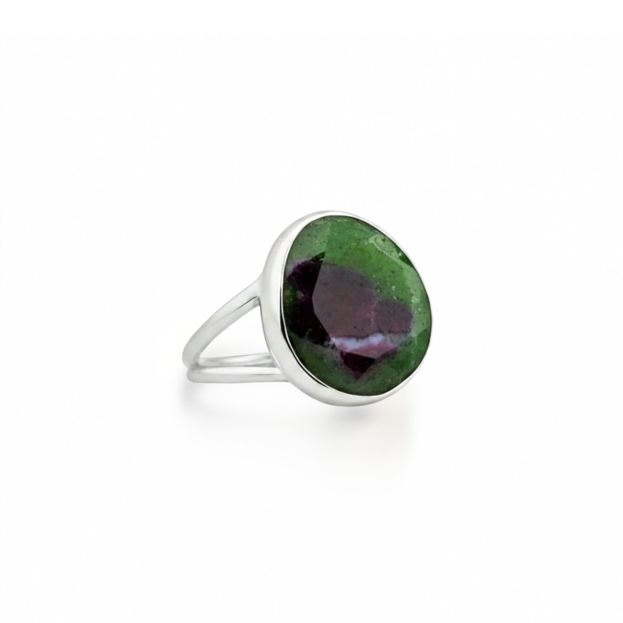 Harmonia ruby zoisite ring