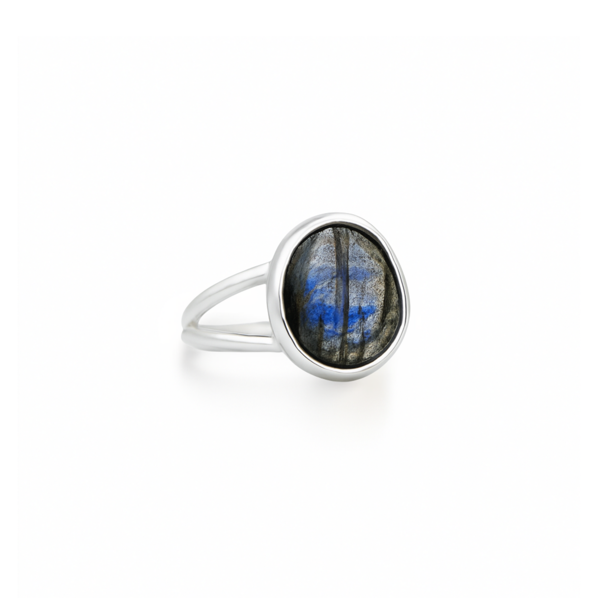 Harmonia labradorite ring small