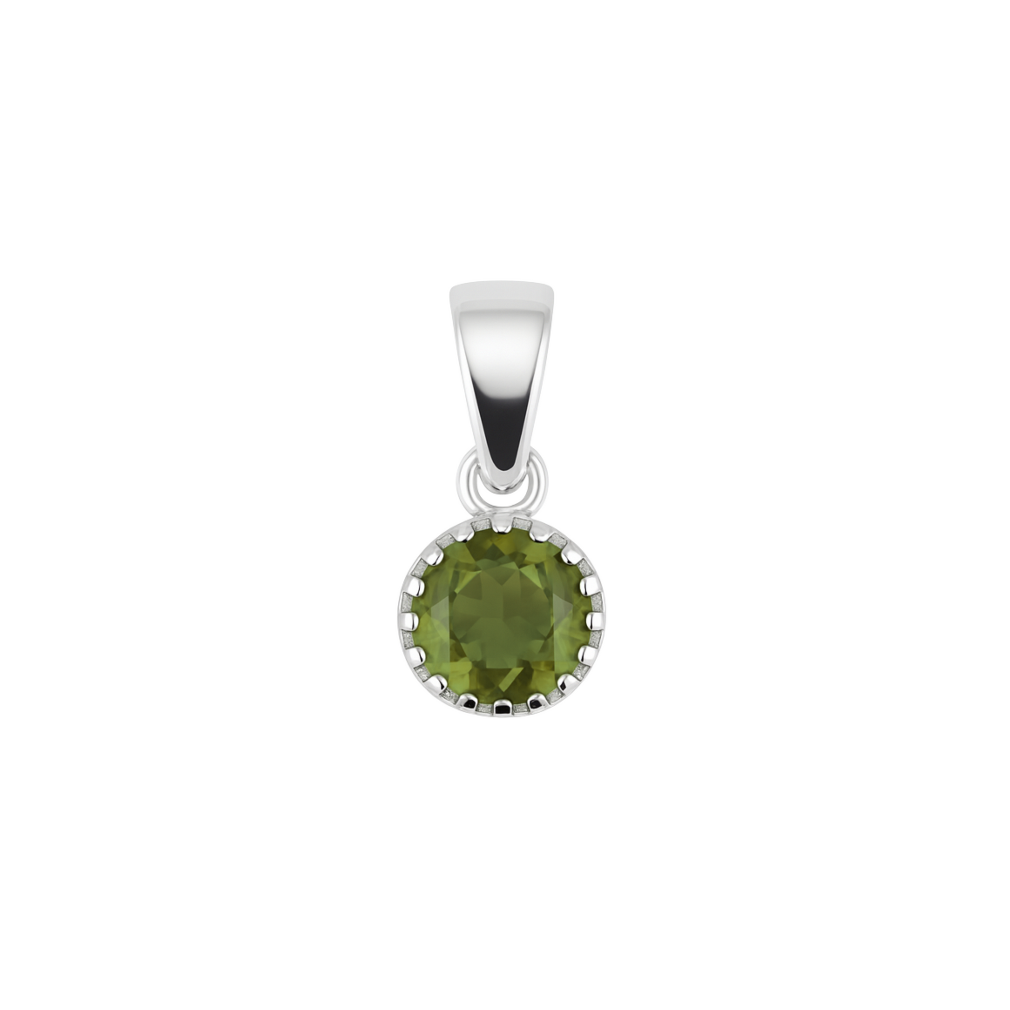 Saulora peridot pendant