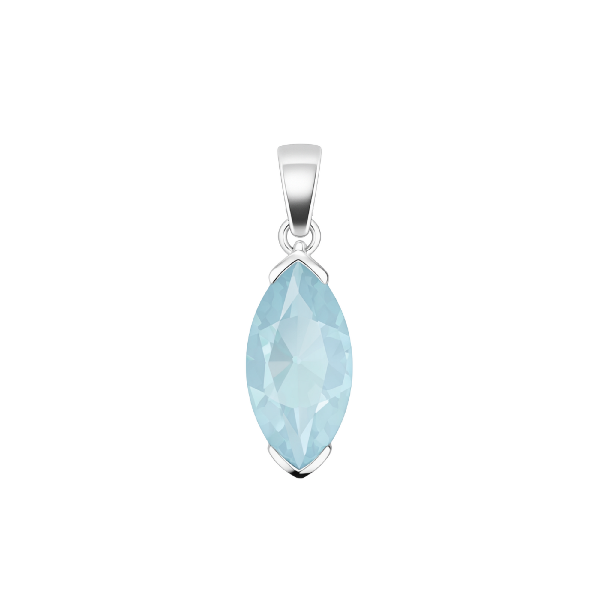 Marquise aquamarine pendant