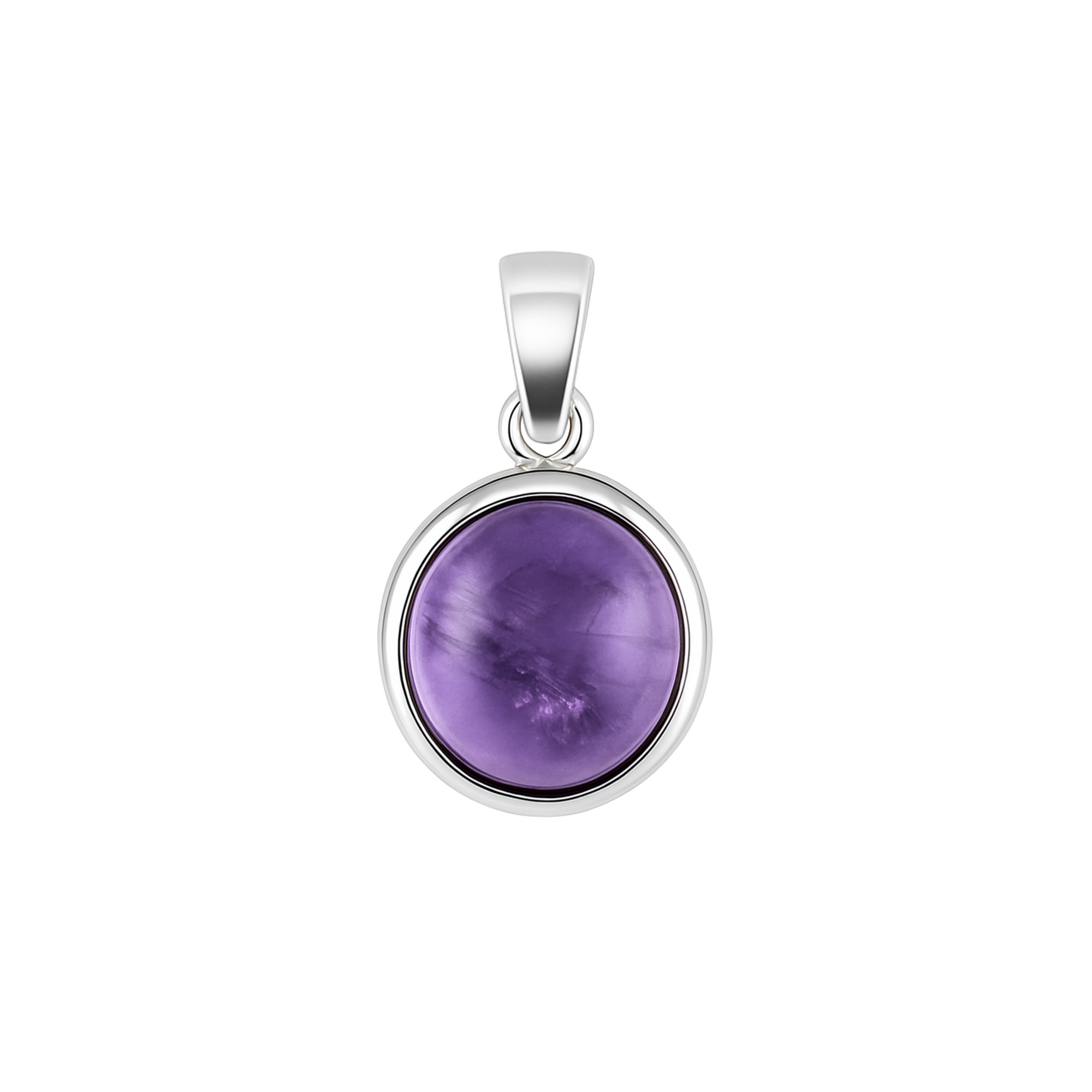 Samsara amethyst pendant