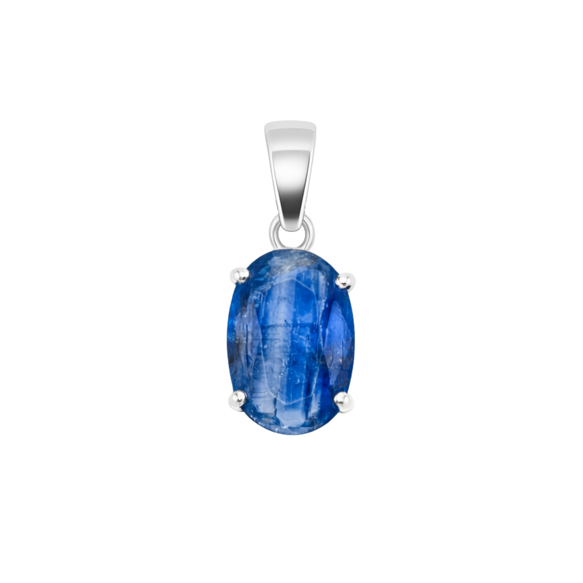 Blue kyanite pendant