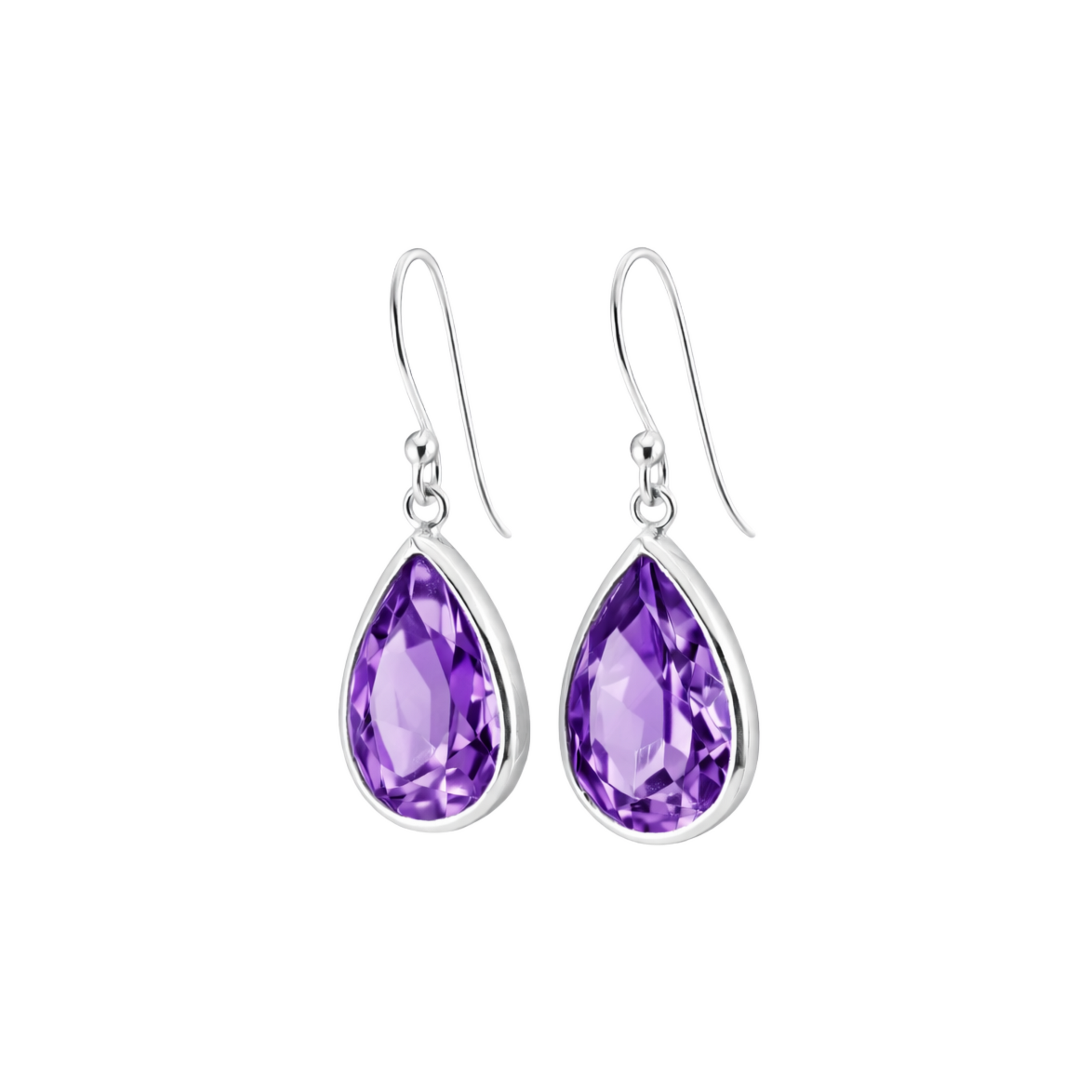 Amethyst earrings