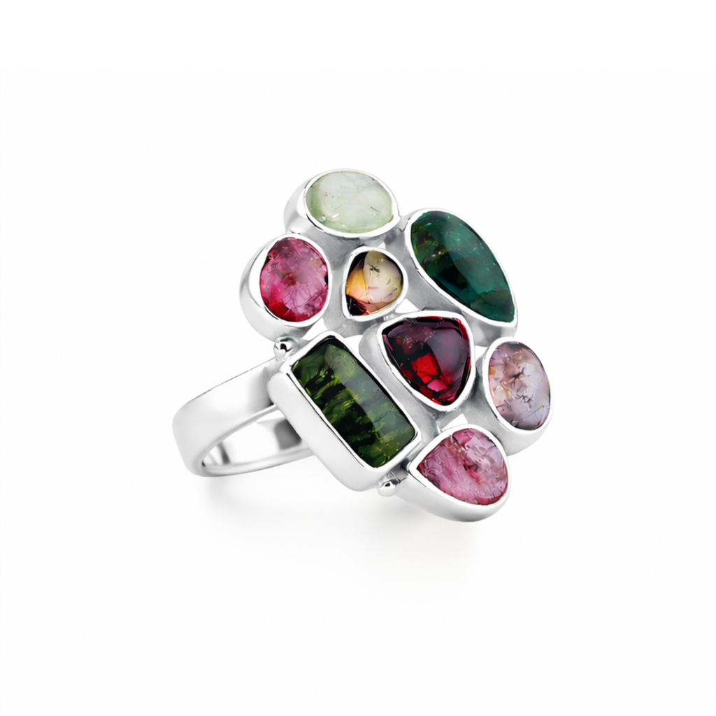 Royal tourmaline ring