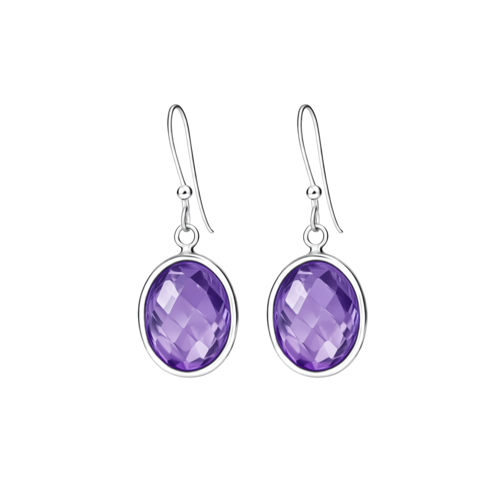 Amethyst Selene earrings