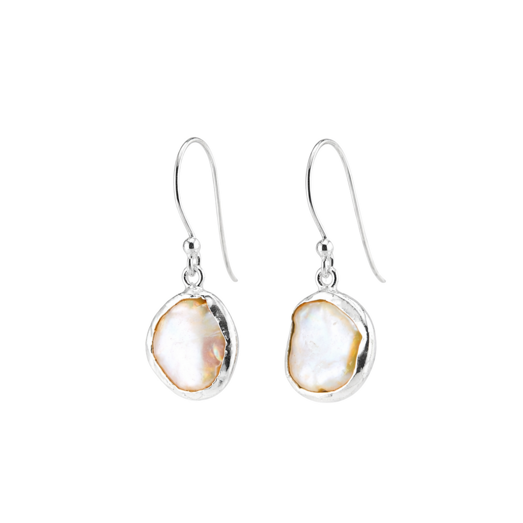 Pearl earrings